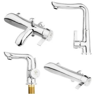 ست شیرآلات آویسا مدل لوتوس