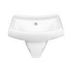 روشویی نیم پایه مروارید مدل کاتیا 68