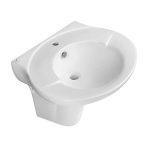 روشویی نیم پایه مروارید مدل رویال 65