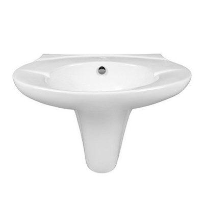 روشویی نیم پایه مروارید مدل رویال 65