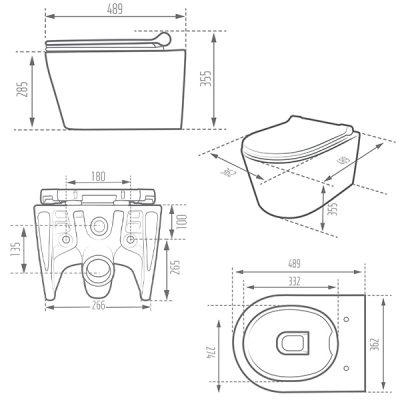 توالت فرنگی والهنگ مروارید مدل دسپینا