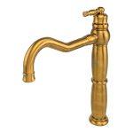 شیر روشویی پایه بلند قهرمان مدل آنتیک