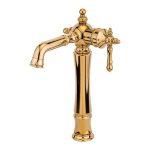 شیر روشویی پایه بلند قهرمان مدل نگین