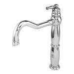 شیر روشویی پایه بلند قهرمان مدل آنتیک