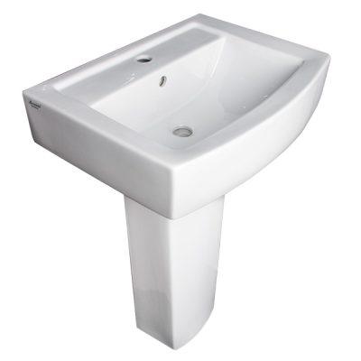 روشویی پایه دار مروارید مدل کرون 56