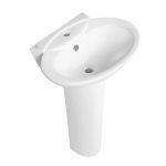 روشویی پایه دار مروارید مدل گلوریا 61