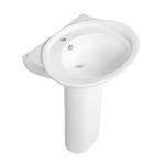 روشویی پایه دار مروارید مدل کلاسیک 54