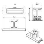 هود مخفی کن مدل آرتیما 13