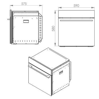 فر توکار کن مدل E6503