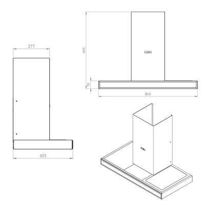 هود کن مدل 1470G