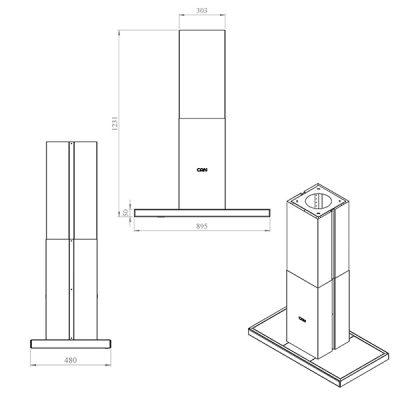 هود کن مدل 1430GI