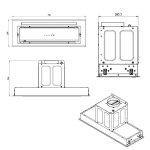 هود مخفی کن مدل آرتیما 10