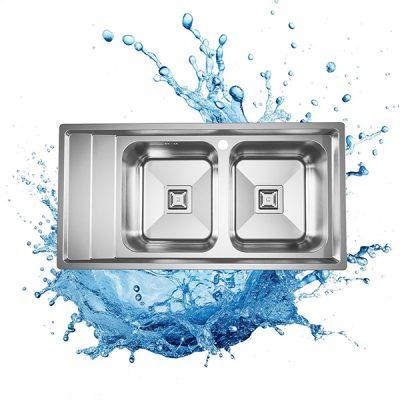 سینک ظرفشویی توکار کن مدل 6132