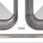 سینک ظرفشویی توکار کن مدل 8142