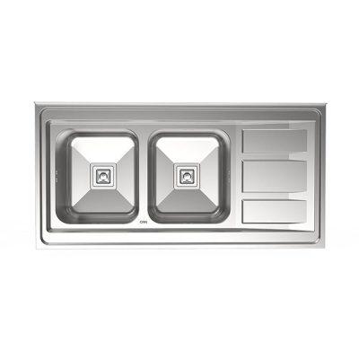 سینک ظرفشویی روکار کن مدل 9112