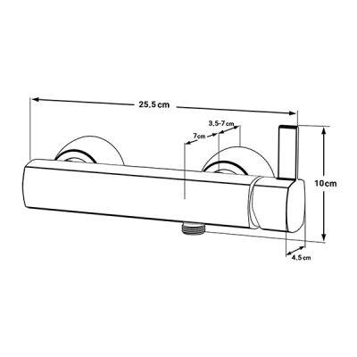 شیر توالت کاویان مدل ساتین