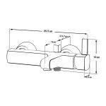 شیر حمام کاویان مدل ساتین