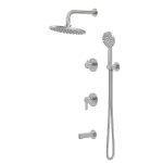 شیر حمام توکار کاویان مدل ساتین (سردوش دیواری)