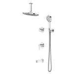 شیر حمام توکار کاویان مدل گلسا (سردوش سقفی)