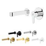 شیر روشویی توکار کاویان مدل ساتین