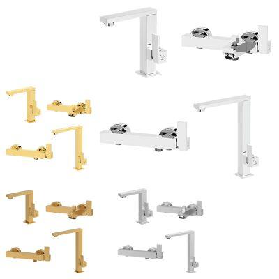 ست شیرآلات کاویان مدل آسا