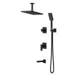 شیر حمام توکار کاویان مدل نوژا (سردوش سقفی)