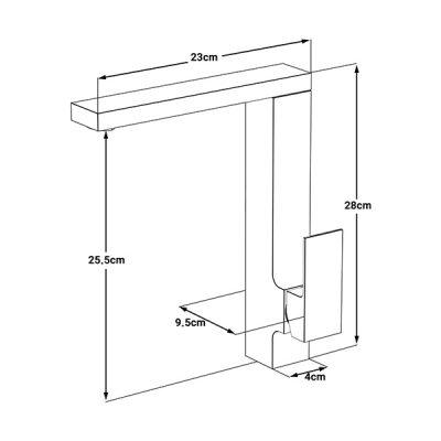 شیر ظرفشویی کاویان مدل نوژا