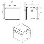 فر توکار کن مدل E6598M