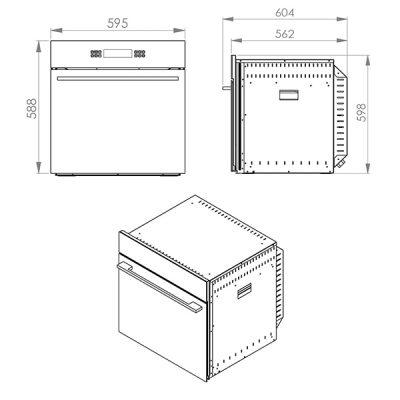 فر توکار کن مدل E6500M