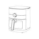 هواپز بدون روغن کن مدل 2064BT