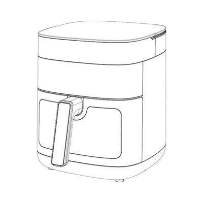 هواپز بدون روغن کن مدل 2054BT