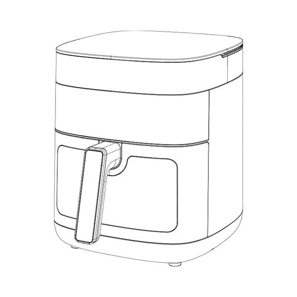 هواپز بدون روغن کن مدل 2054BT