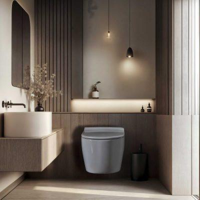 توالت فرنگی وال هنگ پارس سرام مدل ستیا