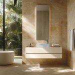 روشویی روکابینتی پارس سرام مدل بلا 46