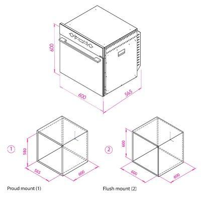 فر توکار کن مدل پوینت POINT