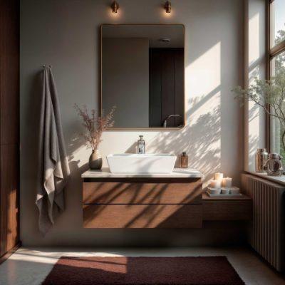 روشویی روکابینتی پارس سرام مدل کاملیا 50