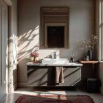 روشویی روکابینتی پارس سرام مدل تونی 60