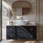 روشویی روکابینتی پارس سرام مدل رونیکا 50