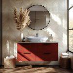 روشویی روکابینتی پارس سرام مدل رونیکا 60