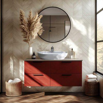 روشویی روکابینتی پارس سرام مدل رونیکا 60