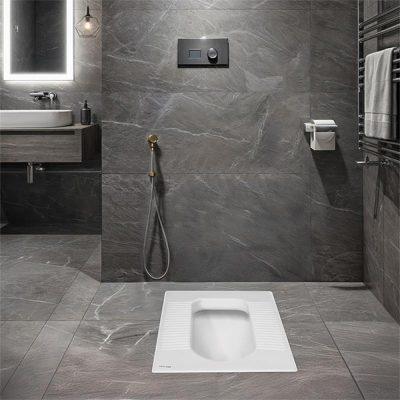 توالت ایرانی پارس سرام مدل ویلما سیفون دار