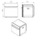 فر توکار کن مدل E6502