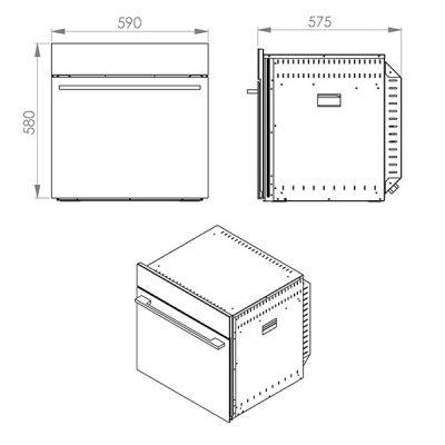 فر توکار کن مدل E6502
