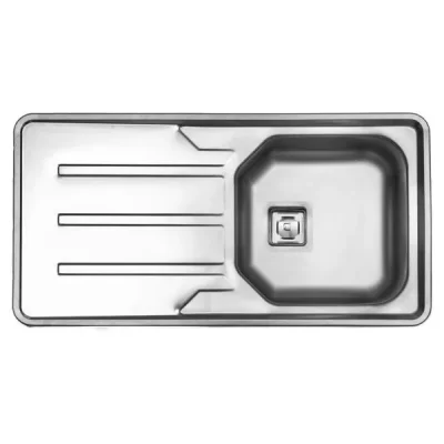 سینک توکار استیل البرز مدل ۱۸۰