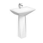 روشویی پایه دار پارس سرام مدل دیاموند 60