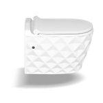 توالت فرنگی وال هنگ پارس سرام مدل الماس