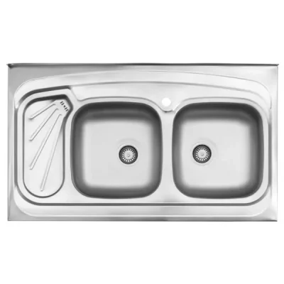 سینک روکار استیل البرز مدل ۲۰۰