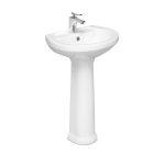 روشویی پایه دار پارس سرام مدل گلنار 50