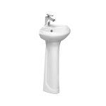 روشویی پایه دار پارس سرام مدل سحر گوشه