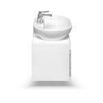 روشویی روکابینتی پارس سرام مدل رونیکا 60